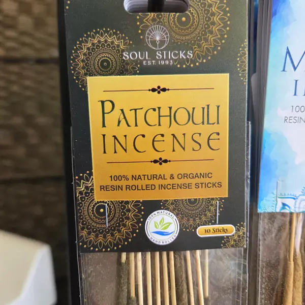 PATCHOULI RESIN ROLLED INCENSE STICKS