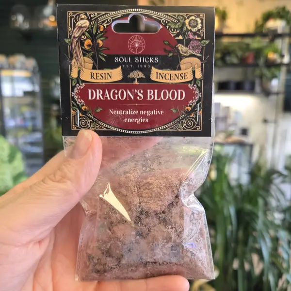 DRAGON'S BLOOD NATURAL RESIN INCENSE (1 OZ)
