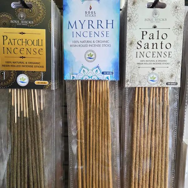 MYRRH RESIN ROLLED INCENSE STICKS