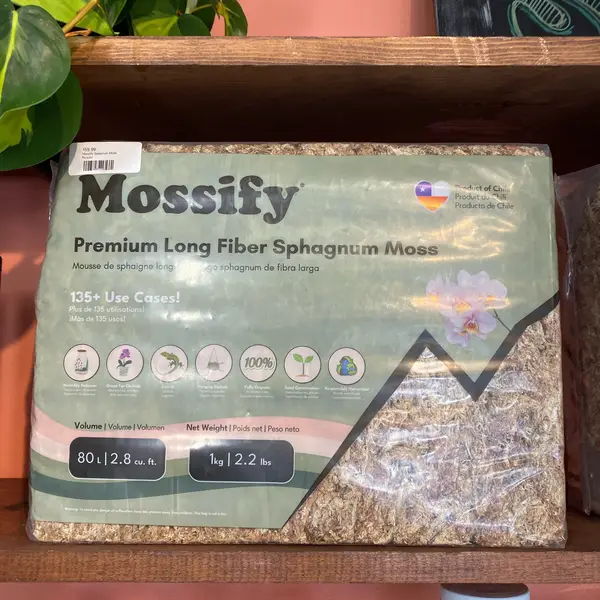 Mossify Spagnum Moss 2.2 Lbs